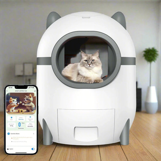 LuverPaws | Self-Cleaning Cat Litter Box