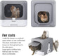 Cat Litter Box Foldable Top Entry Litter Box with Cat Litter Scoop Drawer for Medium and Large Cats