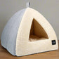 Cat Bed for Indoor Cats - Pet Cave Bed Cat Cave Bed Cat House Cat Tent with Removable Washable Cushioned Pillow, Soft and Self Warming Kitten Beds & Furniture, Pet Bed